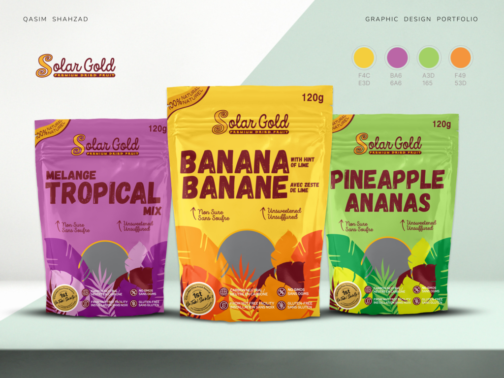 Solar Gold Packaging