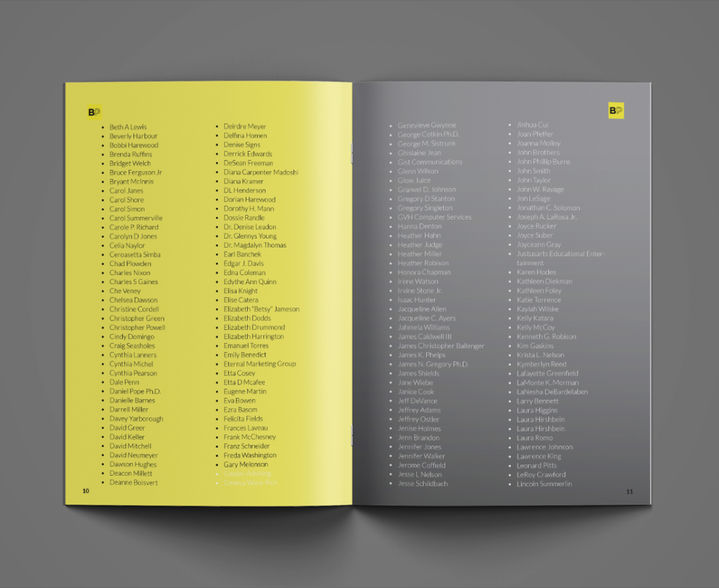 Black Past Annual Report