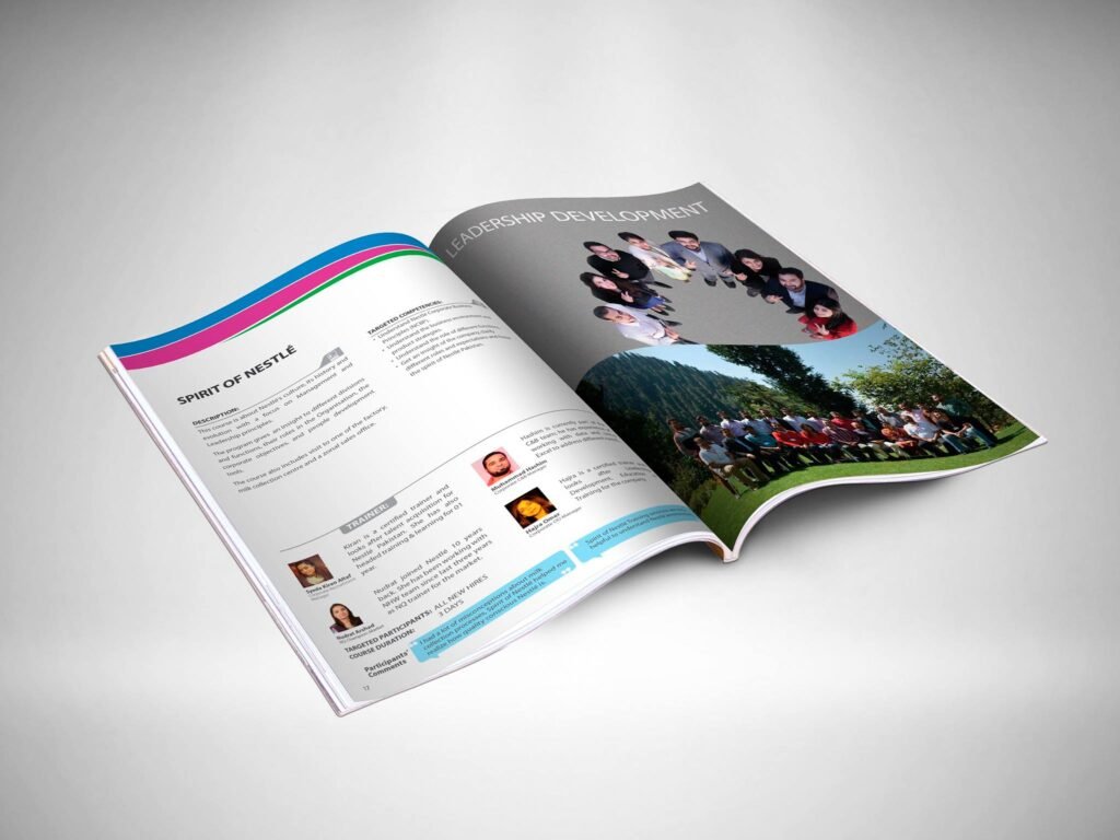 Nestle Booklet Design