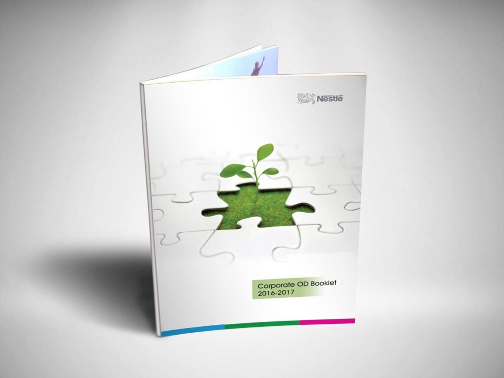 Nestle Booklet Design