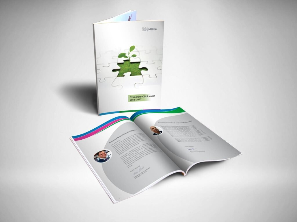 Nestle Booklet Design