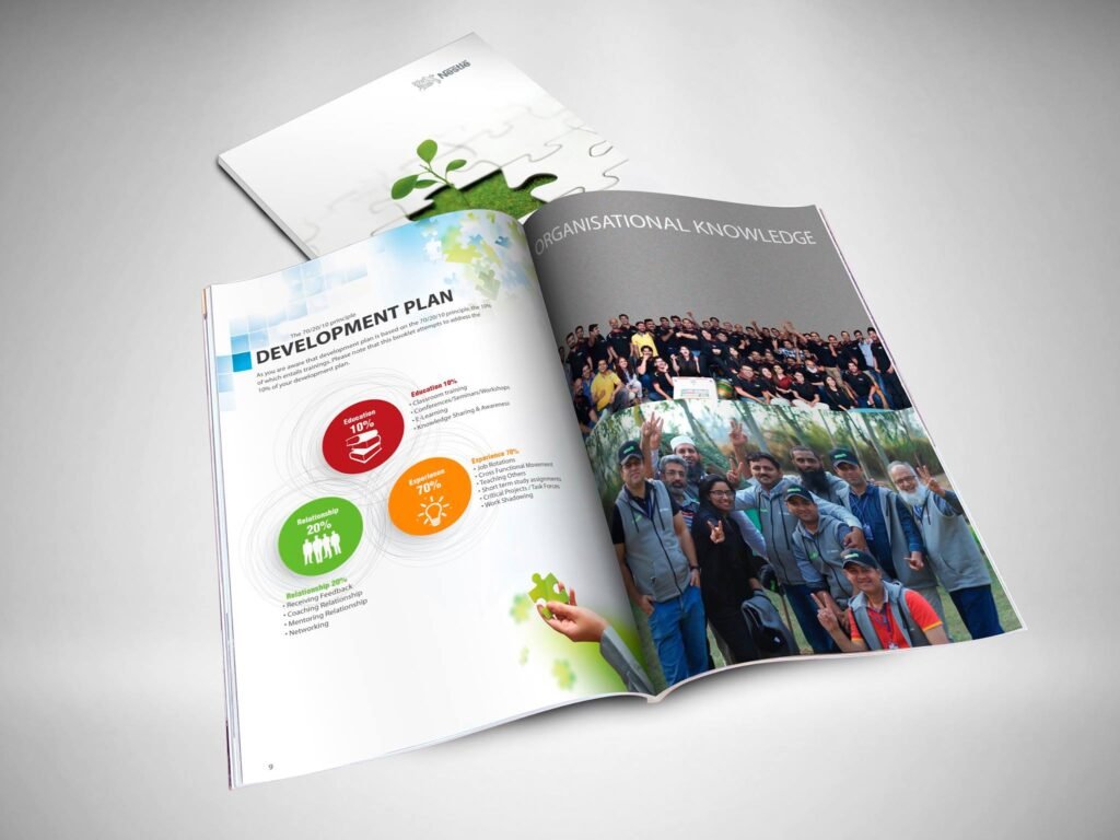 Nestle Booklet Design