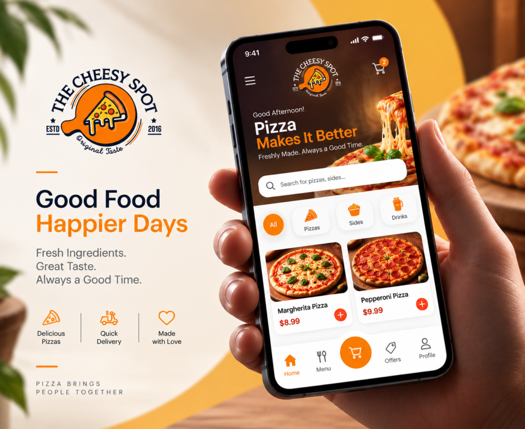 Cheesy Spot Mobile App