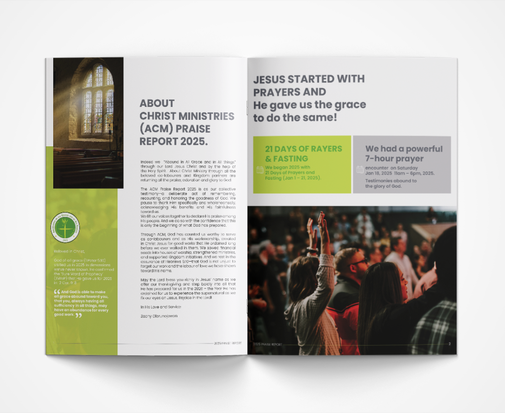 Christ Ministries Annual Report