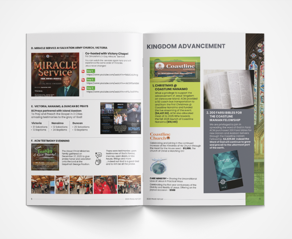 Christ Ministries Annual Report