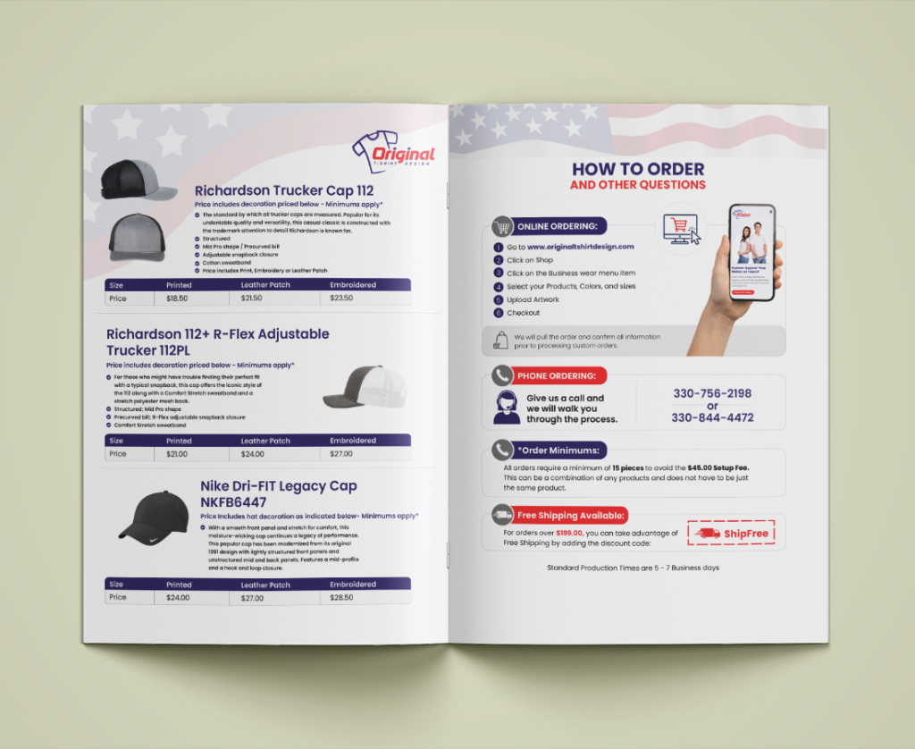Original T Shirt Brochure